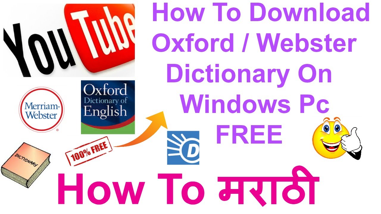 free webster dictionary desktop downloads